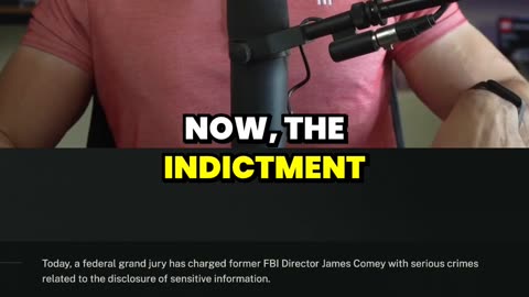 Comey Indicted Faces FIVE YEARS Behind Bars