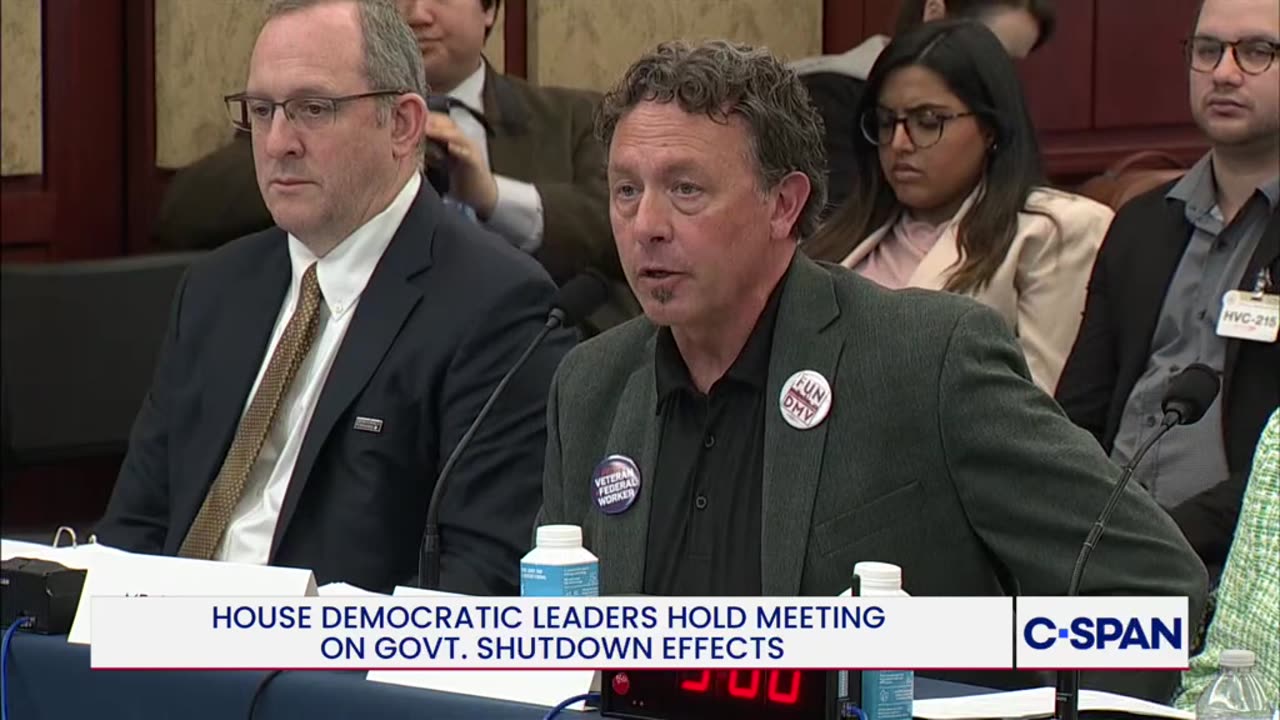 House Democratic Leaders Hold Meeting on Govt. Shutdown Effects