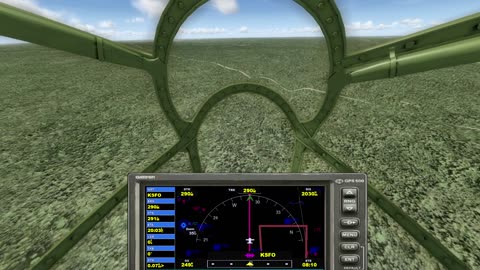 A Flight 93 flight simulation