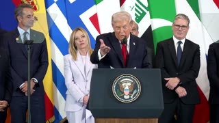 Trump calls Italy's Meloni 'a beautiful young woman' in Gaza summit