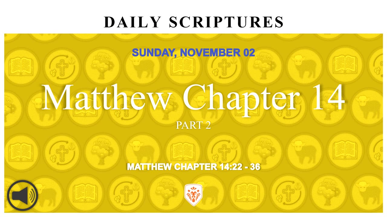 Matthew Chapter 14 PART 2