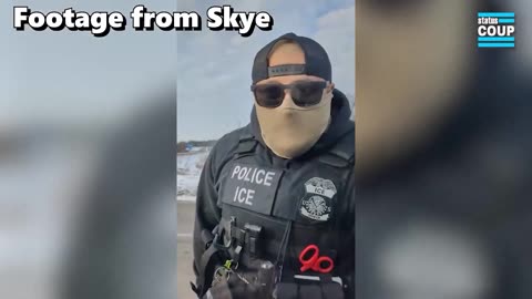 Masked ICE violently dragged a U.S. veteran out of her car near Minneapolis