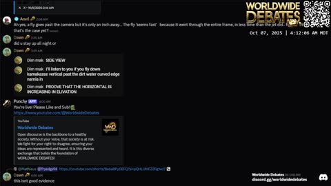 0101 WIDESTREAM - Worldwide Debates - YouTube/Twitch/Rumble