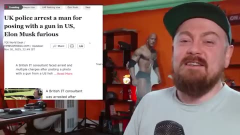 UK Man Arrested for Posing With Guns in America