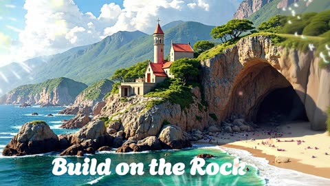 Build on the Rock 🪨 | Kids Worship Song about Jesus | Little Lamb Studio