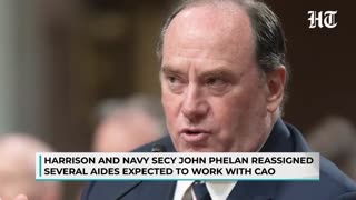 Secretary of War Pete Hegseth Fires Navy Chief of Staff Jon Harrison