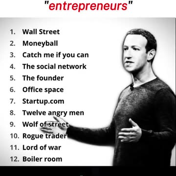 12 movies for entrepreneurs