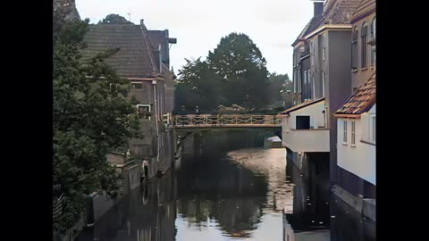 Stadsgezichten van Groningen in 1923 in Kleur! City of Groningen (NL) in 1923 in Color