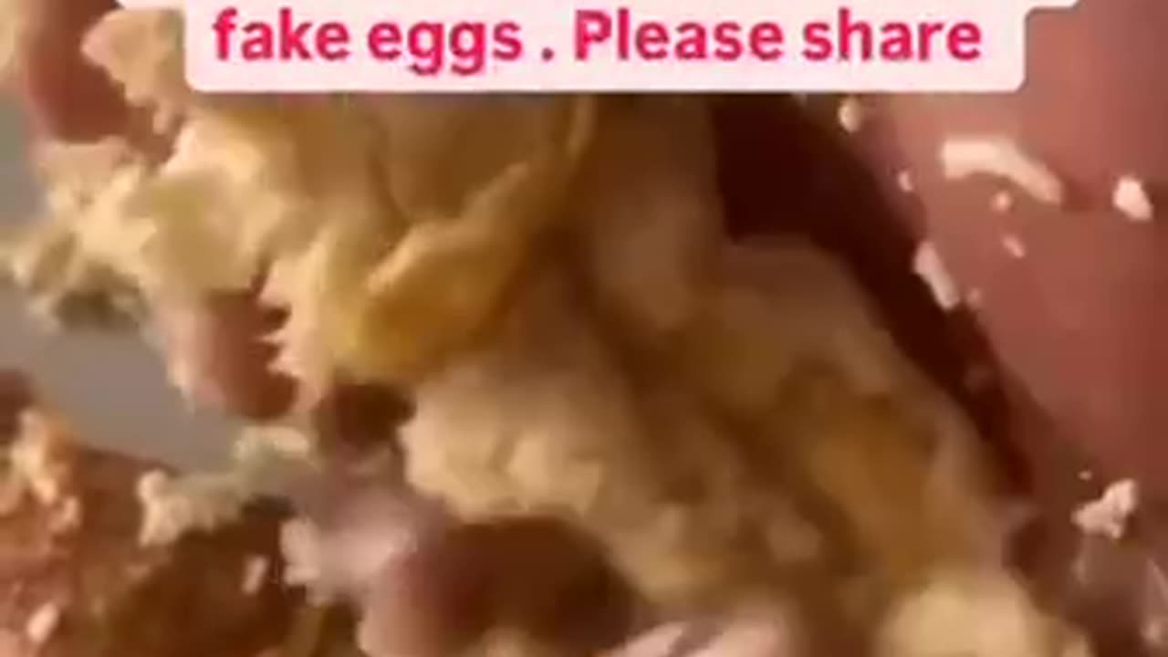 Fake eggs