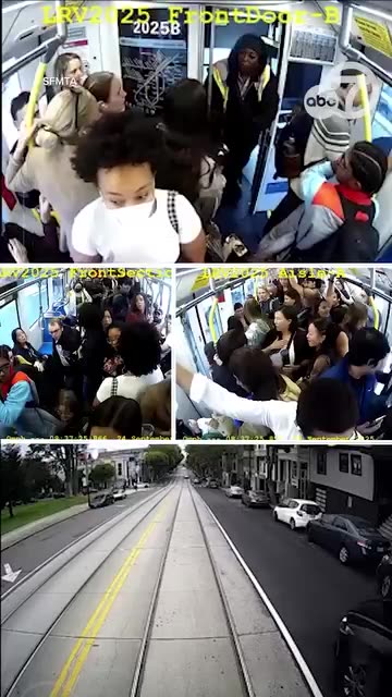 TRAIN OPERATOR APPEARS TO FALL ASLEEP WHILE GOING 50 MPH, JOLTS PASSENGERS