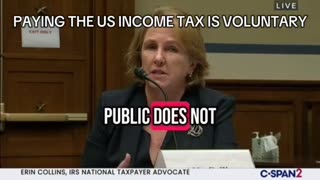 Paying Income Tax is VOLUNTARY - you hear that?