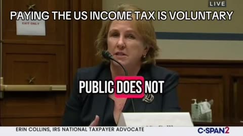 Paying Income Tax is VOLUNTARY - you hear that?