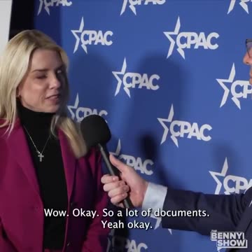 Here it Comes... AG Pam Bondi is Now Reviewing Documents Related to Jeffrey Epstein: