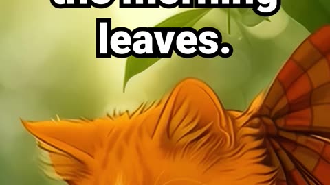 Peace curls up beneath the morning leaves #calmmeditation #peacefulambience