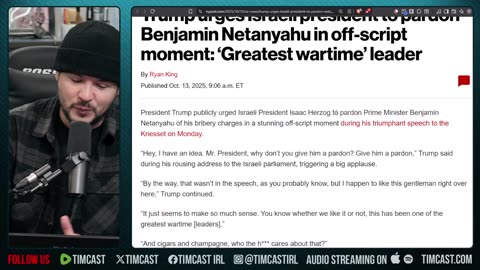 Israel WAR IS OVER, ALL Hostages Released Trump Gets STANDING OVATION | Tim Pool