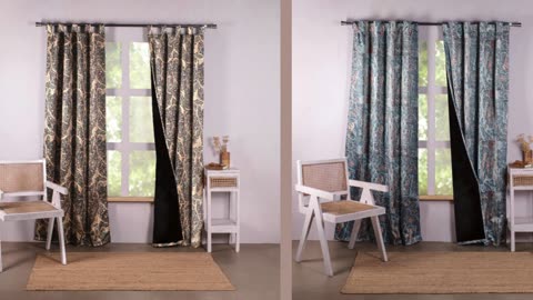 Stylish Printed Curtains to Elevate Your Home Décor | HomeMonde