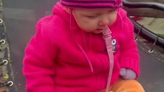 Baby Kayla Lounging in the Sun — Winter Edition ☀️❄️