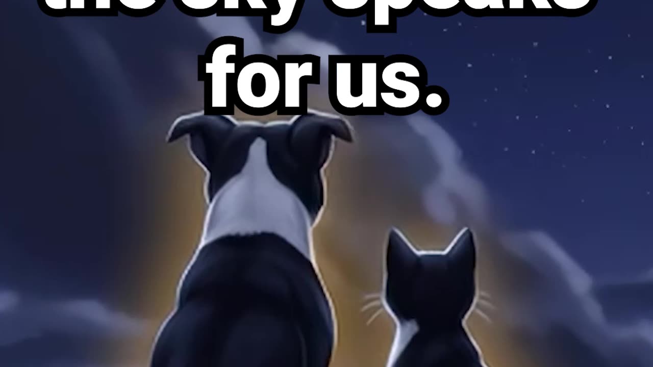 No words needed — the sky speaks for us #lofibeats #studymusic #relaxingmusic