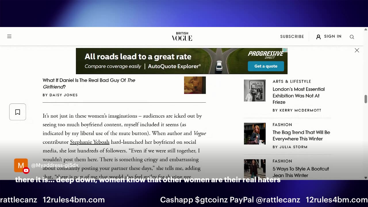 "Embarrassing to have a boyfriend": A new half gay talking point.