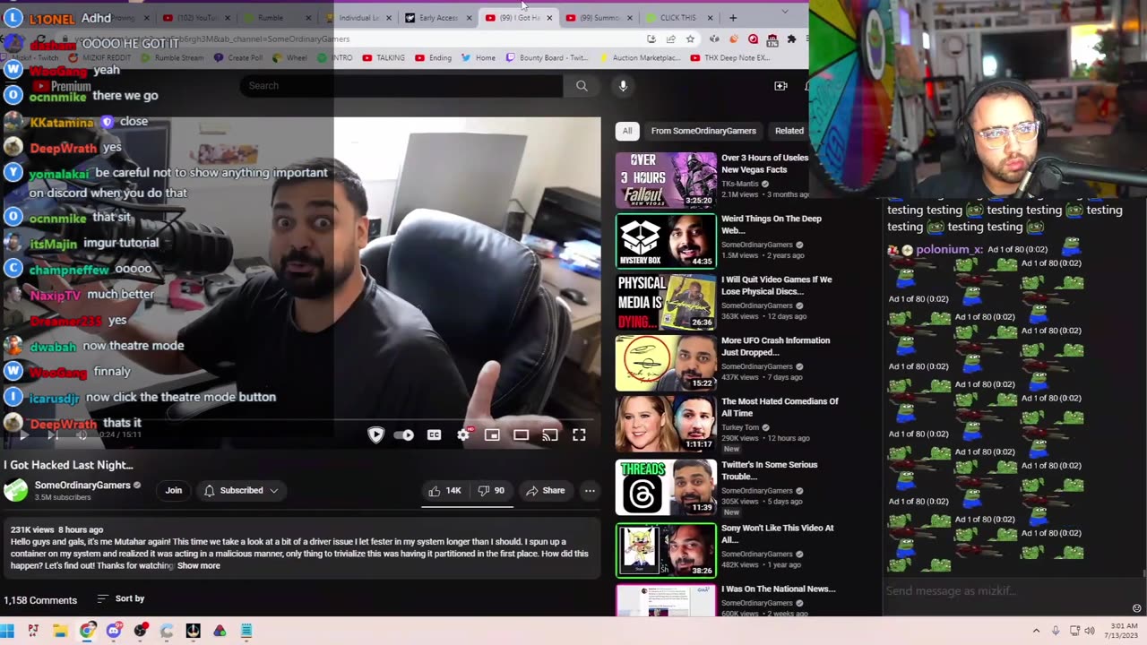 [7⧸12⧸2023] mizkif rumble