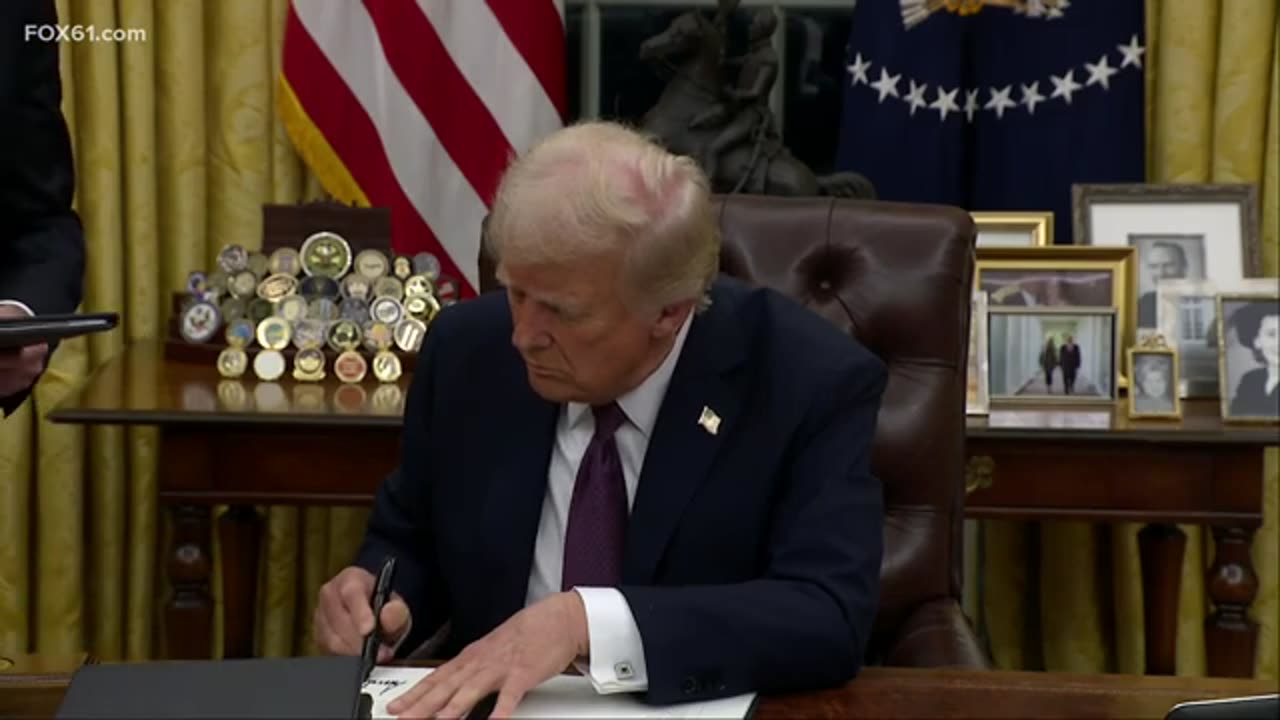 Donald Trump and JD Vance sworn in as president and vice president of the United States