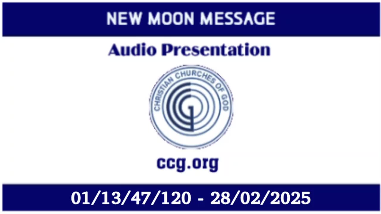 New Moon Message (Audio) for 01/13/47/120 - 28/02/2025