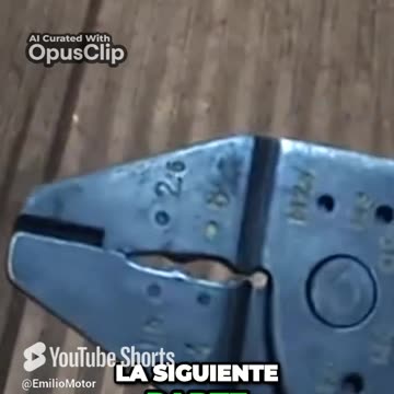 Learn how to measure and cut cables easily with this trick! #mechanics #tutorial #emiliomotor