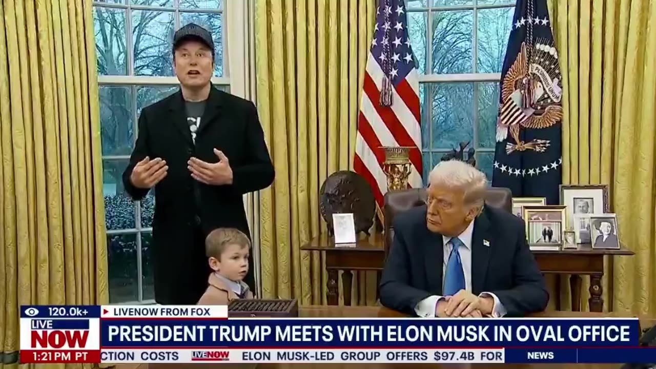 Elon Musk White House Oval Office Remarks On DOGE And Government Waste