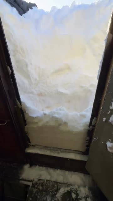 If you're worried about the garage there, don't worry 😆❄️