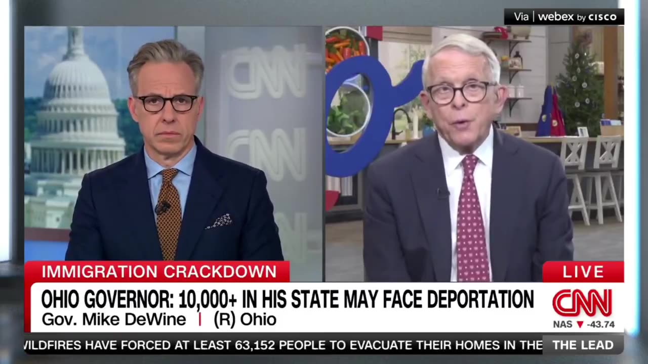 "Republican" governor runs to CNN to COMPLAIN about Haitian deportations
