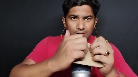 asmr mouth sounds and finger fluttering tapping