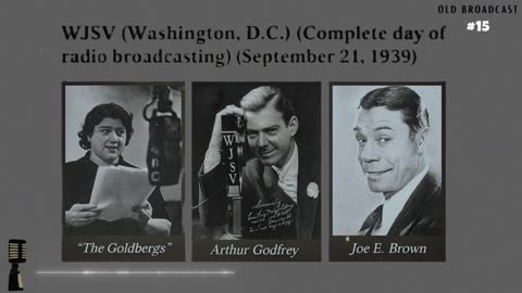 1939 Radio: WJSV Broadcast Day Pt 15 - Major Bowes Amateur Hour & 1940 Plymouth Debut, OTR Capsule