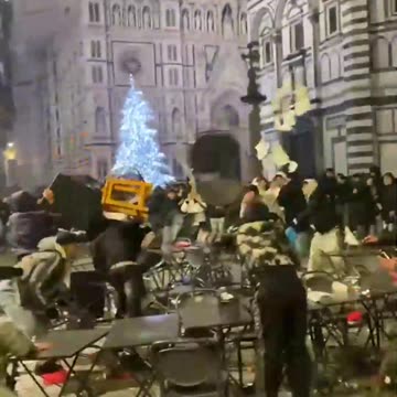 ‘North Africans' kick off new year with massive brawl in Florence, Italy