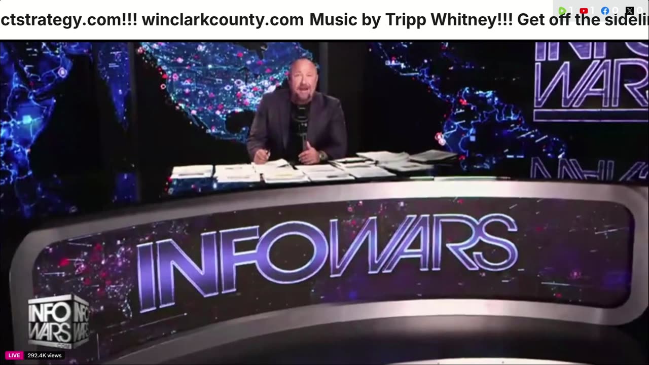 Alex Jones, Info Wars, 11/14/2025