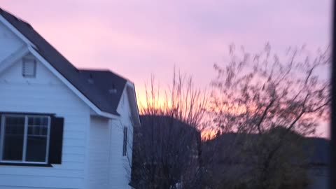 More of the stunning sunset