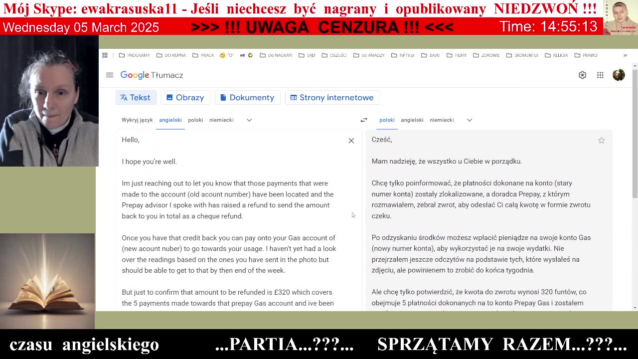 5011 - Sprawa z gazem się ruszyła i czekam na moje skonfiskowane telefony 👮‍♀️ - 05.03.2025