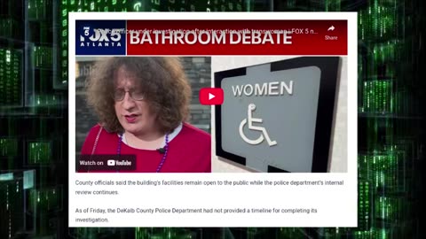 Georgia Cop Investigated After Telling Man to Leave Womens Bathroom