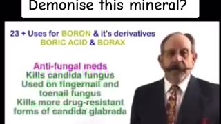 💥💥 The power of Boron. Consult an expert before injecting Borax solutions into your ears...