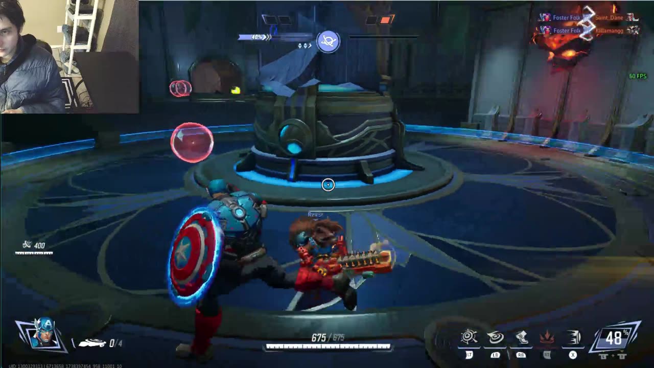 Marvel Rivals Online Competitive Match #145 Part #2 On The PC While Playing As Captain America