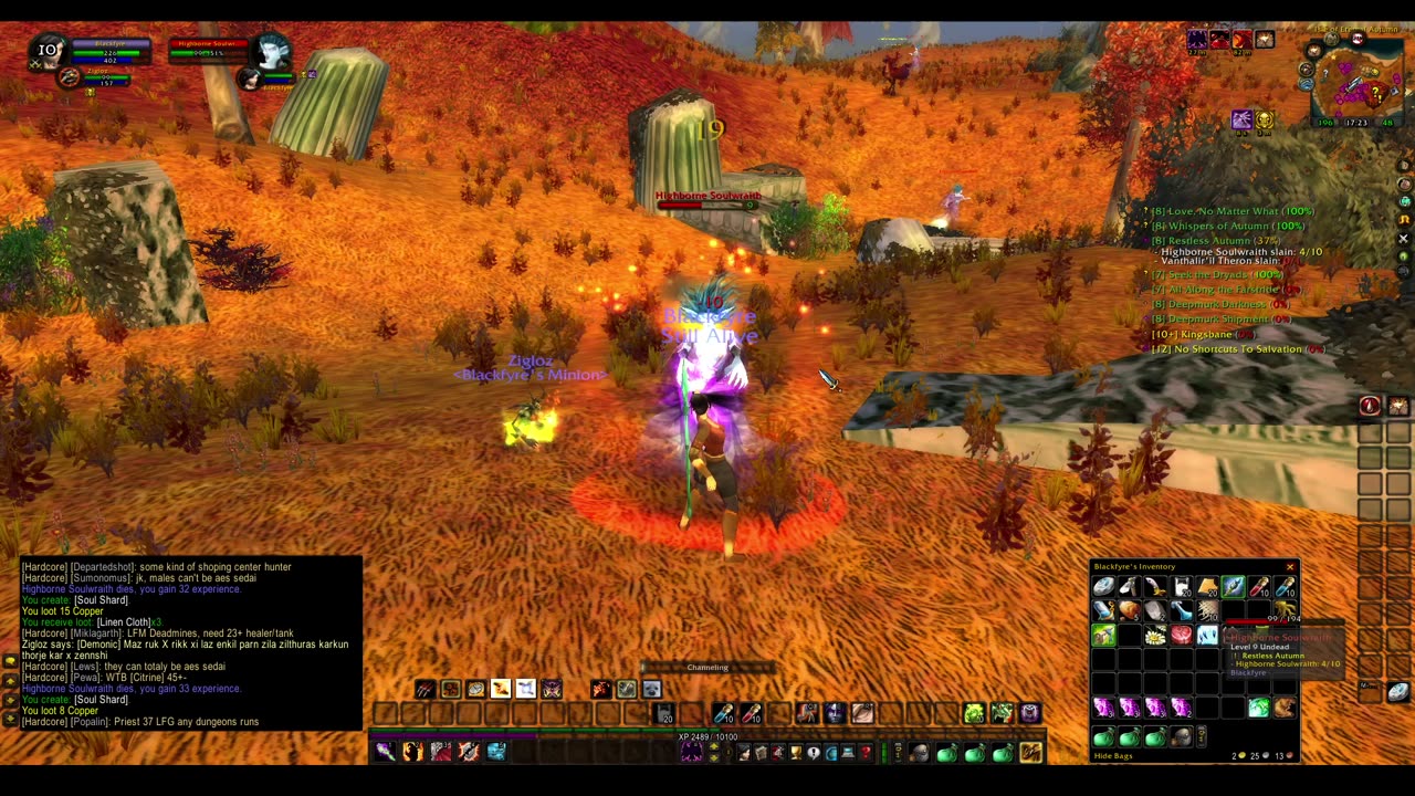 Turtle wow - Alt'lympic Games 2025 v2 - Warlock HC / S&S / Exhaustion - Episode 5 - High elf area P3