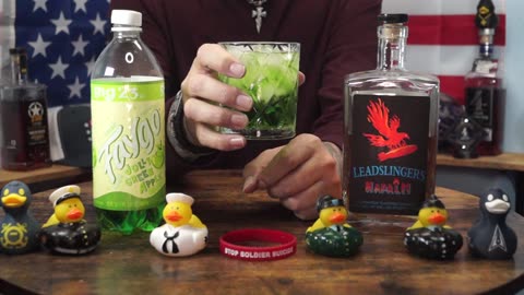 SSG Paul Huzarewicz - Leadslingers Napalm Cinnamon Whiskey & Faygo Jolly Green Apple Soda