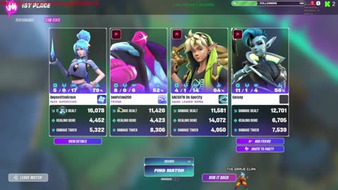First Supervive Quad Win