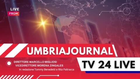 Live streaming - Il telegiornale dell'Umbria del 9 gennaio 2024