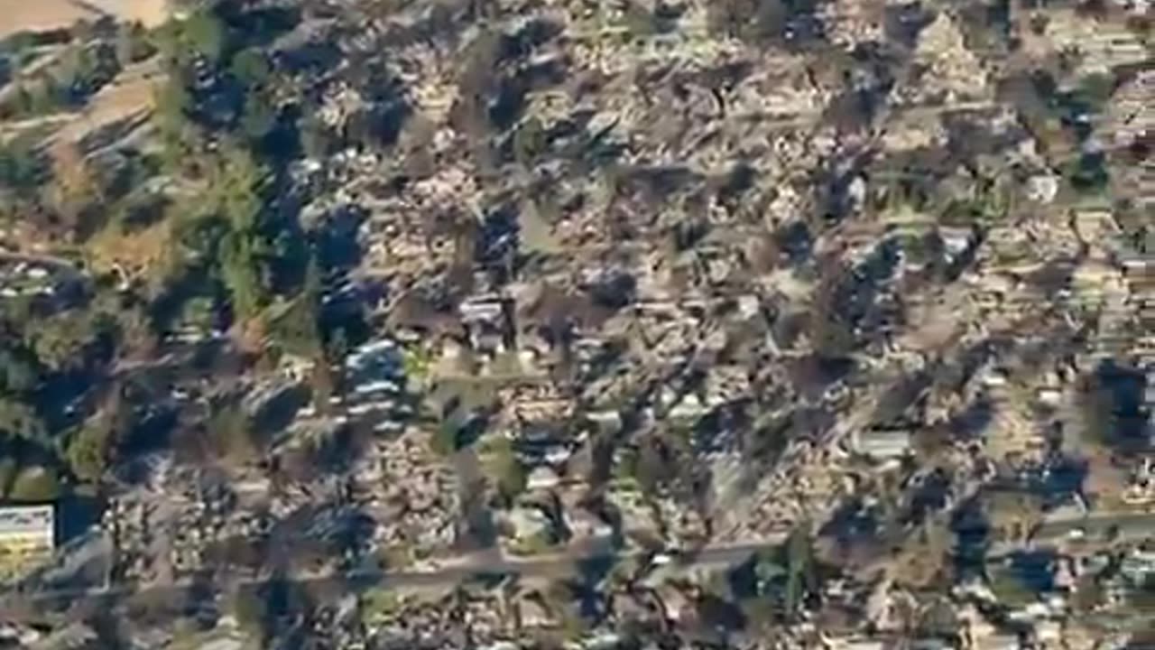 LA Fires - Look how many trees are left - DEW´s confirmed by this fact