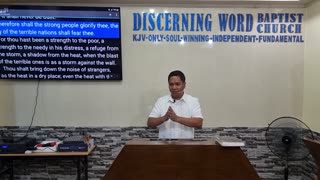 He will swallow up death in Victory - Isaiah 25 (Baptist Preaching - Ph)
