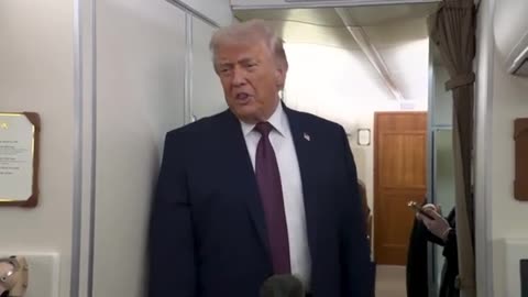 President Trump: We Have A MASSIVE Fleet Heading Towards Iran