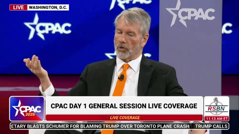 FULL INTERVIEW : Michael Saylor CPAC 2025 Day One - 2/20/25