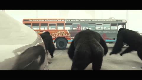 RISE OF THE PLANET OF THE APES CLIP COMPILATION (2011) Andy Serkis