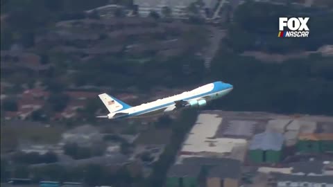 President Donald J. Trump is on his way to the Daytona 500.