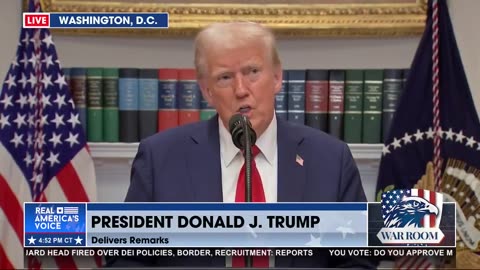 TRUMP ON TARIFFS FOR CANADA AND CHINA